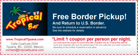 Coupon - Free Border Pickup!