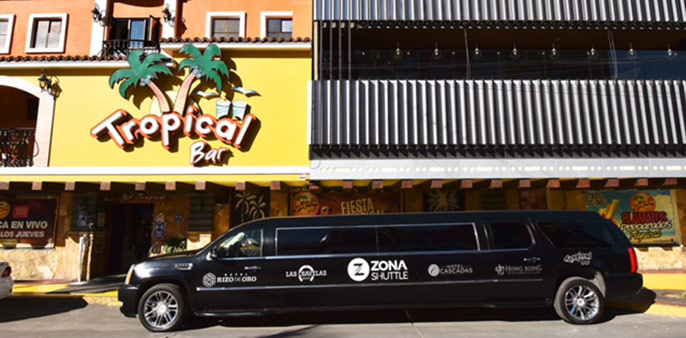 Tropical Bar Exterior